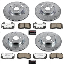 Load image into Gallery viewer, Power Stop 05-18 Chrysler 300 Front & Rear Z26 Street Warrior Brake Kit