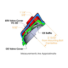 Load image into Gallery viewer, BTR VALVE COVERS