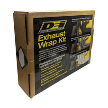 Load image into Gallery viewer, DEI Exhaust Wrap Kit - Tan Wrap & Aluminum HT Silicone Coating (Aerosol)