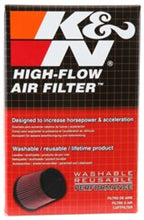 Load image into Gallery viewer, K&N Universal X-Stream Clamp-On Round Air Filter 3.531in Flg ID/4in OD/5.969in H
