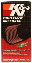 Load image into Gallery viewer, K&N 3.75 Inch OD 2.438 Inch ID 2 Inch Angled Flange 5 Inch H 3 Inch Top OD Round Tapered Univ
