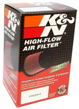 Load image into Gallery viewer, K&N 3.75 Inch OD 2.438 Inch ID 2 Inch Angled Flange 5 Inch H 3 Inch Top OD Round Tapered Univ