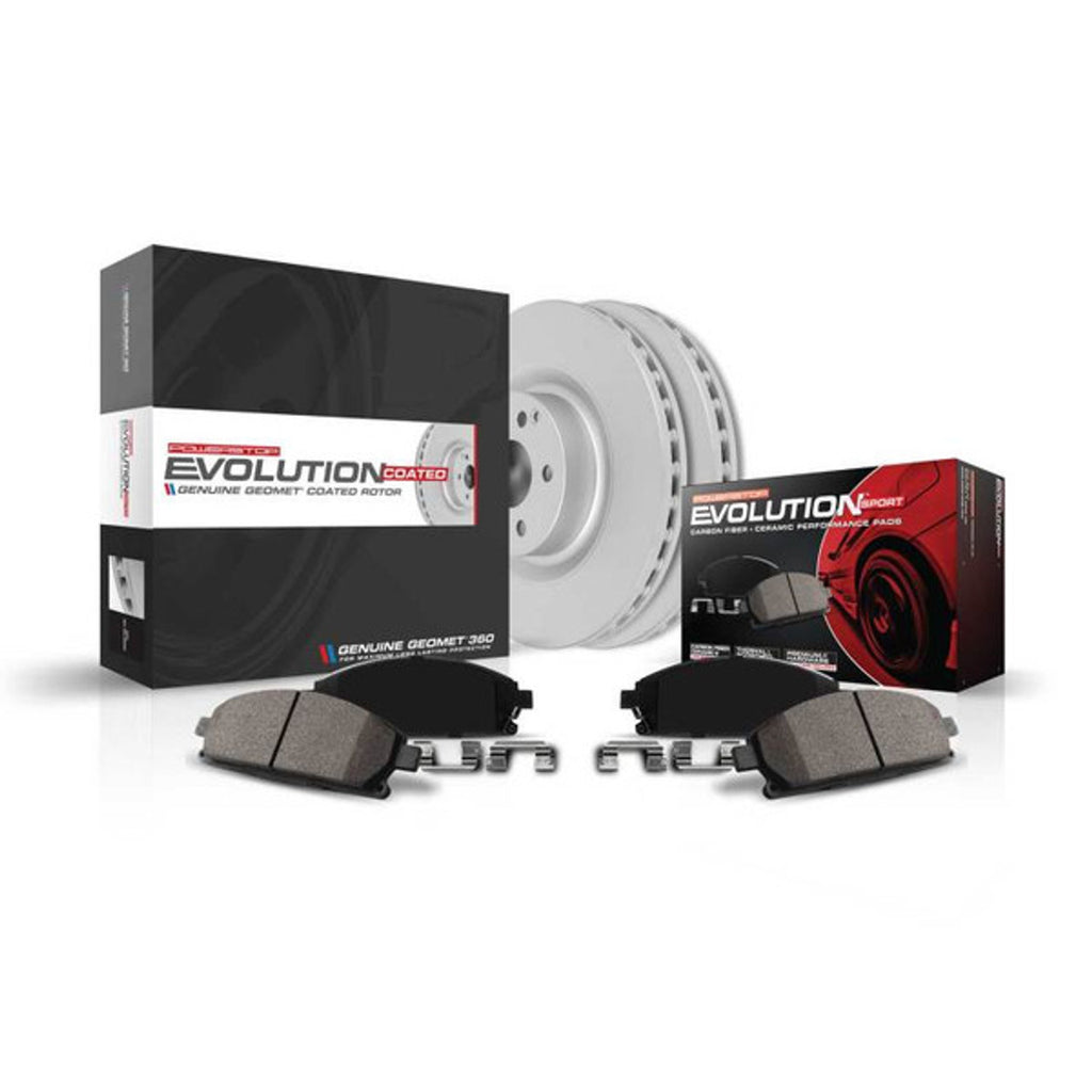 Power Stop 15-19 Dodge Challenger Front & Rear Z26 Street Warrior Brake Kit