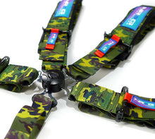 Load image into Gallery viewer, NRG 5PT 3in. Seat Belt Harness / Cam Lock - Green