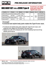 Load image into Gallery viewer, HKS BODY KIT TYPE-S FL5 F-Spoiler