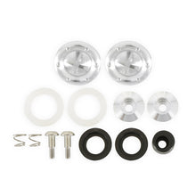 Load image into Gallery viewer, RaceQuip Silver Hardware Pivot Kit for Face Shield Fits PRO &amp; VESTA Model Helmets