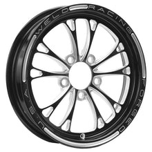 Load image into Gallery viewer, Weld V-Series 1-Piece 15x3.5 / 5x4.5 BP / 2.25in. BS Black Wheel - Non-Beadlock