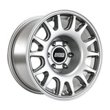 BBS TS-R 17x9in - 6x139.7 - 106.1 CB - ET0 - Satin Silver Wheel