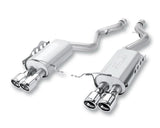 Borla S Type Cat Back 15-17 Ford Mustang 2.3L EcoBoost MT/AT 2.25in pipe 4in tip
