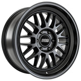 BBS TS-C 20x9in - 6x135 - 87.1 CB - ET12 - Satin Black Wheel