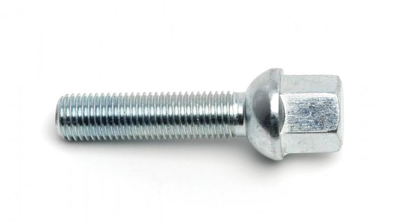 H&R Wheel Bolts Type 14 X 1.5 Length 39mm Type Audi Ball - Black - Head 17mm