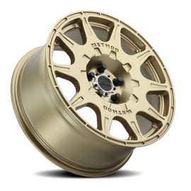 Method MR502 RALLY 17x8 +38mm Offset 5x4.5 67.1mm CB Gold Wheel