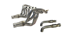 Load image into Gallery viewer, Kooks 15-24 Ford Mustang GT/Dark Horse V8 5.0L 1-7/8in SS Headers w/ GREEN Catted Connection Pipe