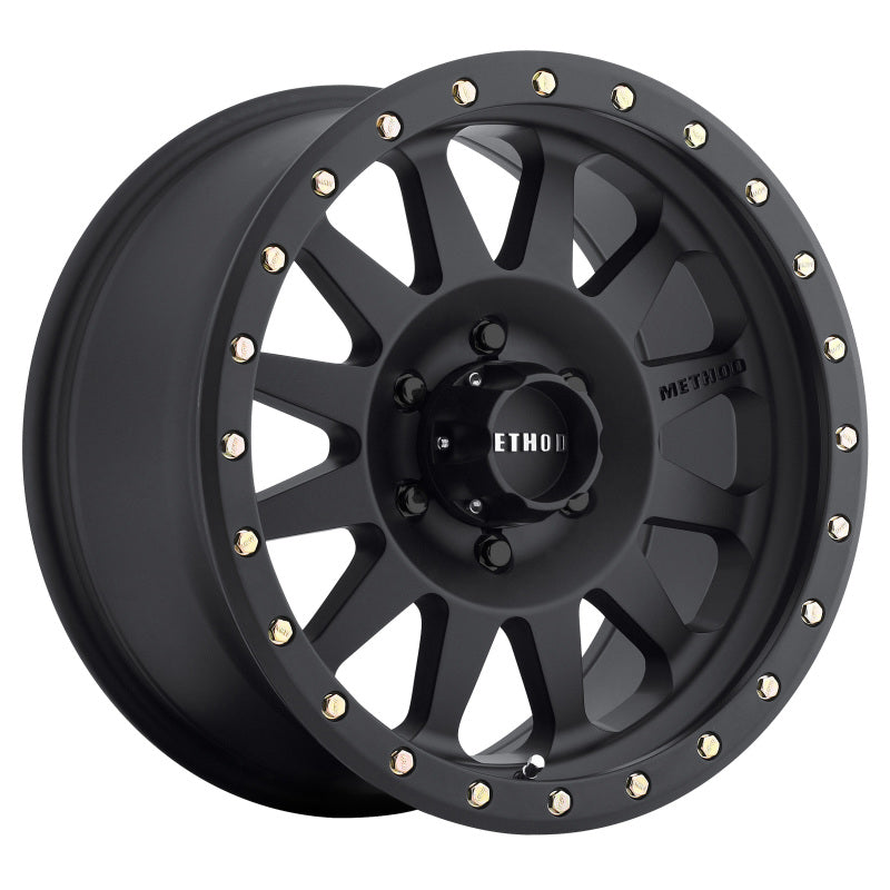 Method MR304 Double Standard 18x9 +18mm Offset 6x5.5 108mm CB Matte Black Wheel