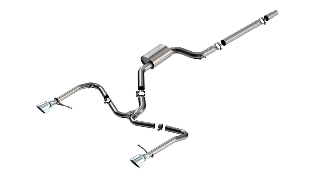JBA 99-04 Cobra/Mach 1 4.6L SS 1 5/8in. Shorty Header Silver Ceramic Coated