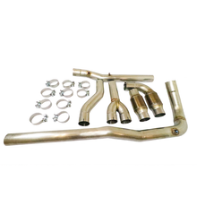 Load image into Gallery viewer, TSP 09-18 1500 Dodge Ram 2&quot; Primary Stainless Steel Long Tube Headers w/ Catted Y Pipe