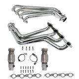 BBK 05-08 Dodge 5.7 Hemi (Car) Long Tube Headers w/High Flow Catted Mid Pipe (Ti Ceramic)