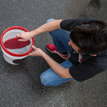 Load image into Gallery viewer, Chemical Guys Cyclone Dirt Trap Car Wash Bucket Insert - Red