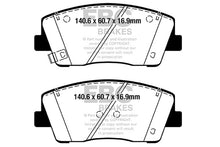 Load image into Gallery viewer, EBC 2019+ Genesis G70 2.0T Redstuff Front Brake Pads