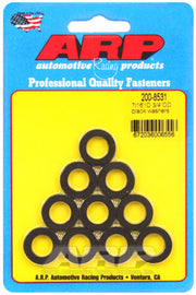 ARP 7/16in ID 3/4inOD Black Washers (Pack of 10)