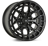 Vossen HFX-6 20x10 - 6x135 - ET-18 - Super Deep - 87.1 - Satin Black Wheel