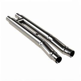 Kooks Headers 15-26 Ford Mustang 5.0L OEM Resonator Delete H-Pipe Kit