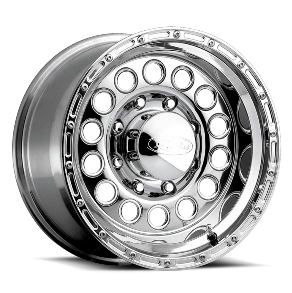 Raceline 887 Rock Crusher 15x8in / 5x114.3 BP / -32mm Offset / 83.82mm Bore - Polished Wheel