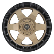 Load image into Gallery viewer, Weld Off-Road Ridge 20x9 - 8x170 BP - ET0 - 125.1mm CB - Satin Bronze Wheel (Black Ring)