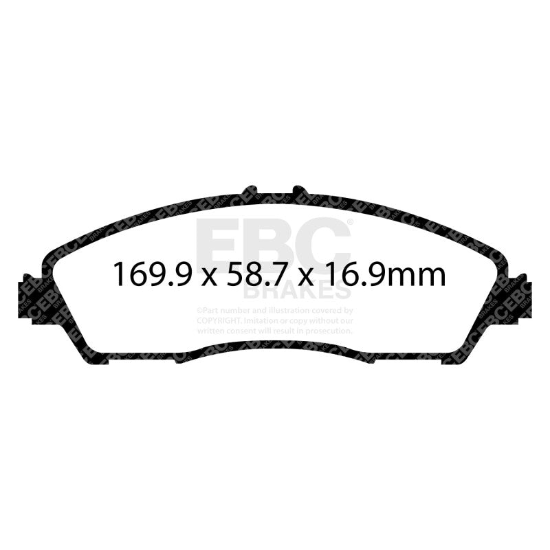 EBC 14+ Acura MDX 3.5 Greenstuff Front Brake Pads