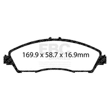 Load image into Gallery viewer, EBC 14+ Acura MDX 3.5 Greenstuff Front Brake Pads