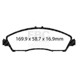 EBC 14+ Acura MDX 3.5 Greenstuff Front Brake Pads