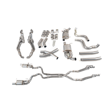 Load image into Gallery viewer, TSP S197 11-14 Mustang GT Full Header Back Catted System - Valved