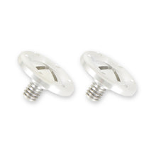 Load image into Gallery viewer, RaceQuip Silver Hardware Pivot Kit for Face Shield Fits PRO &amp; VESTA Model Helmets