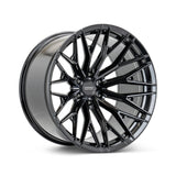 Vossen HFX-6 - 22x12 - 8x180 - ET-44 - Ultra Deep Face - 124.3 - Gloss Black Wheel