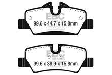 Load image into Gallery viewer, EBC 14+ Mini Hardtop 1.5 Turbo Cooper Greenstuff Rear Brake Pads