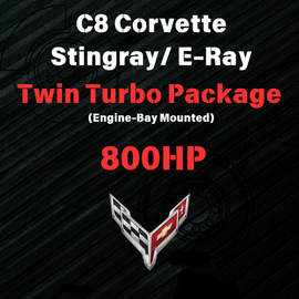 C8 Corvette Stingray/ E-Ray Twin Turbo Package(800hp)