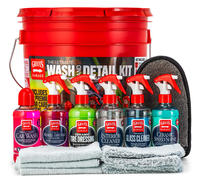 Griots Garage Ultimate Wash & Detail Sampler Kit