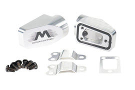 Motion Raceworks Billet Valve Cover Breathers Clear Anodized (Pair)