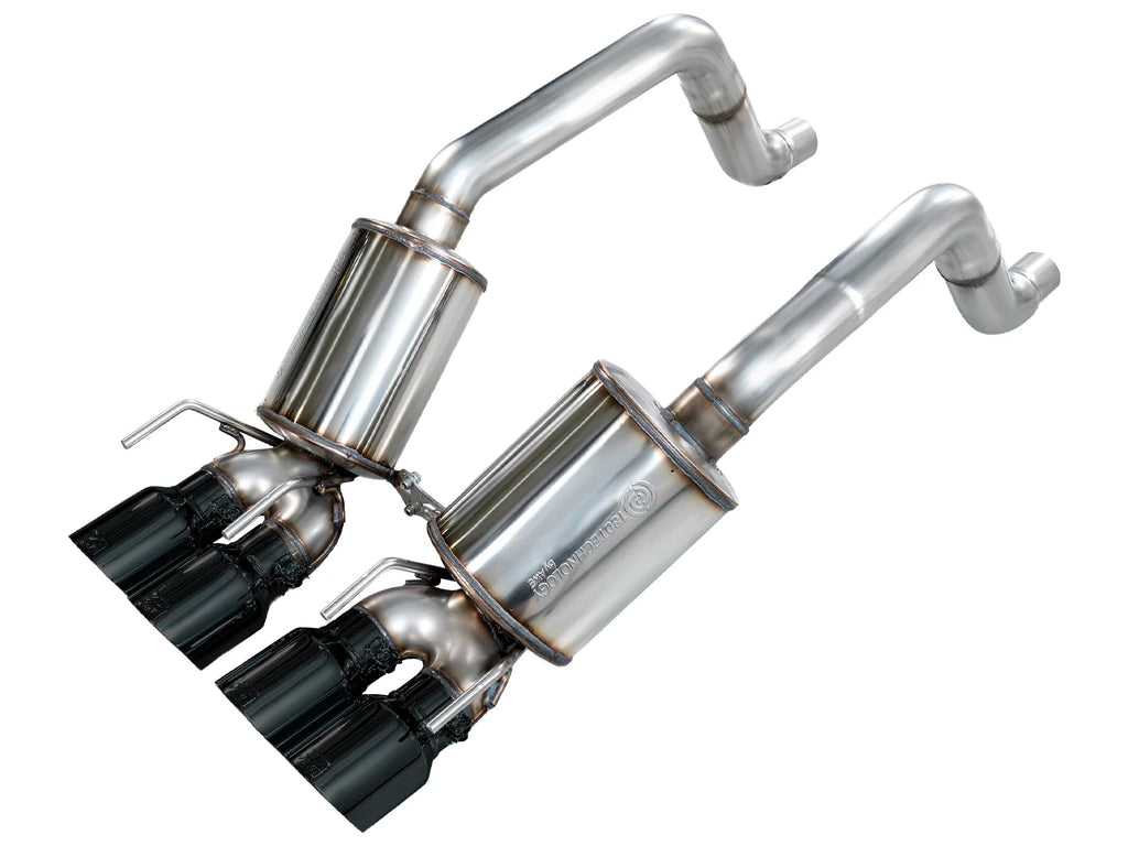 AWE Tuning 05-07 C6 Chevrolet Corvette 6.0L Touring Edition Axle-Back Exhaust w/ Diamond Black Tips