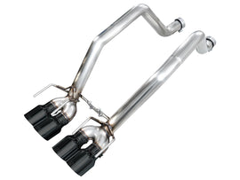AWE Tuning C6 Chevrolet Corvette Z06/ZR1 Track Edition Axle-back Exhaust w/ Diamond Black Tips