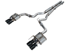 Load image into Gallery viewer, AWE Tuning 18-23 S550 Mustang GT SwitchPath Exhaust - Diamond Black Tips