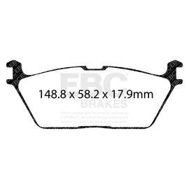 EBC 2019+ Ram Trucks 1500 (DT) Greenstuff Rear Brake Pads