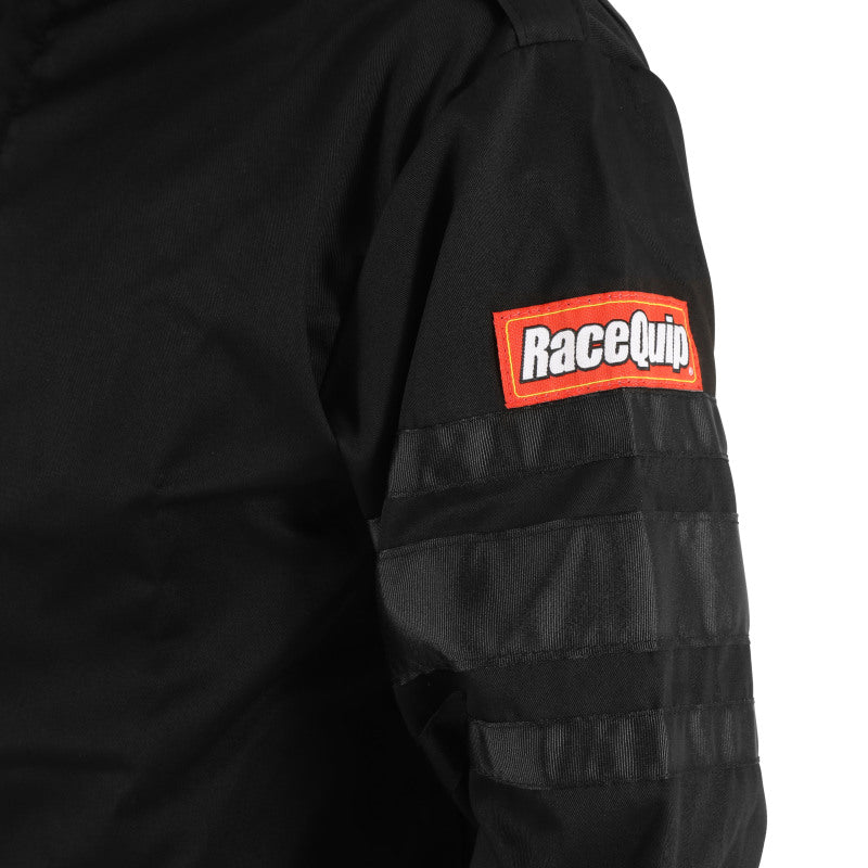 RaceQuip Black SFI-1 1-L Jacket - 2XL