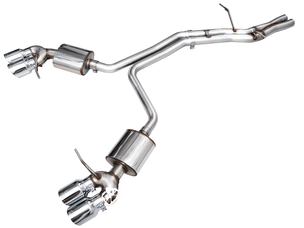 AWE Tuning Porsche Macan 3.0T/2.9TT Touring Edition Catback Exhaust w/ Chrome Silver Tips