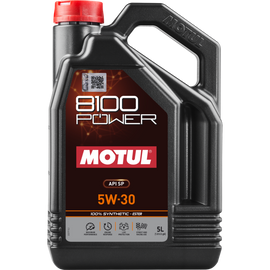 Motul 5L 8100 Power 5W30 Full Synthetic Engine Oil