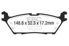 Load image into Gallery viewer, EBC 15+ Ford F150 2.7 Twin Turbo (2WD) Electric PB Extra Duty Rear Brake Pads