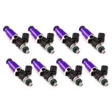 Load image into Gallery viewer, Injector Dynamics 1750-XDS - 60mm Length - 14mm Purple Top - 14mm Lower O-Ring (Set of 8)