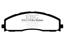 EBC 13+ Ford F250 (inc Super Duty) 6.2 (2WD) Extra Duty Front Brake Pads