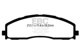 EBC 13+ Ford F250 (inc Super Duty) 6.2 (2WD) Extra Duty Front Brake Pads