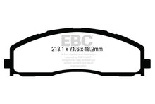 Load image into Gallery viewer, EBC 13+ Ford F250 (inc Super Duty) 6.2 (2WD) Yellowstuff Front Brake Pads